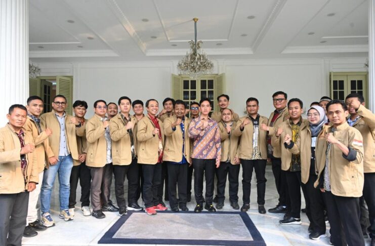 Temui Wakil Presiden, PB Ikatan Alumni BEM Nusantara Siap Mengawal Visi Besar Negara