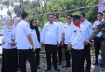 Tinjau Jembatan CBL, Plt Bupati Bekasi Janjikan Perbaikan Segera Dimulai