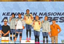 Atlit Angkat Besi Asal Bekasi Vira Rahmah Hidayat Raih Kejurnas di Semarang