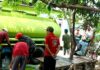 Tim BRANI Salurkan Bantuan Air Bersih di Kampung Blendung Kedung Pengawas