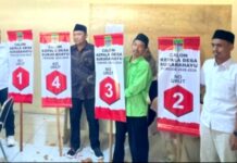 Peroleh Nomor 4, Haji Maryadi Optimis Raihan 80 Persen Suara Pilkades Sukarahayu