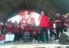 Salam Tiga Jari, Ribuan Massa Siap Sambut Kemenangan Cakades Nirwan