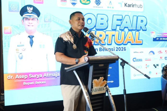 bupati bekasi Asep Surya Atmaja